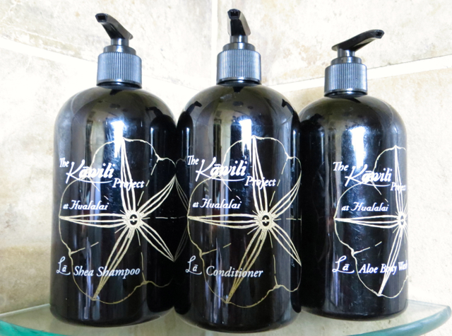 Four Seasons Hualalai Review - Kawili Organic Bath Products