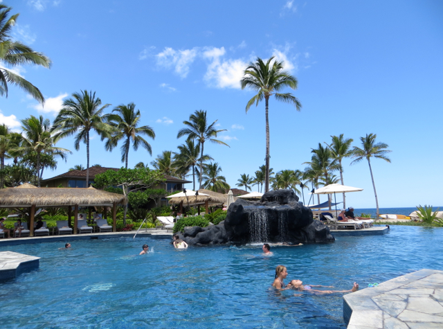 Four Seasons Hualalai Review - Sea Shell Pool