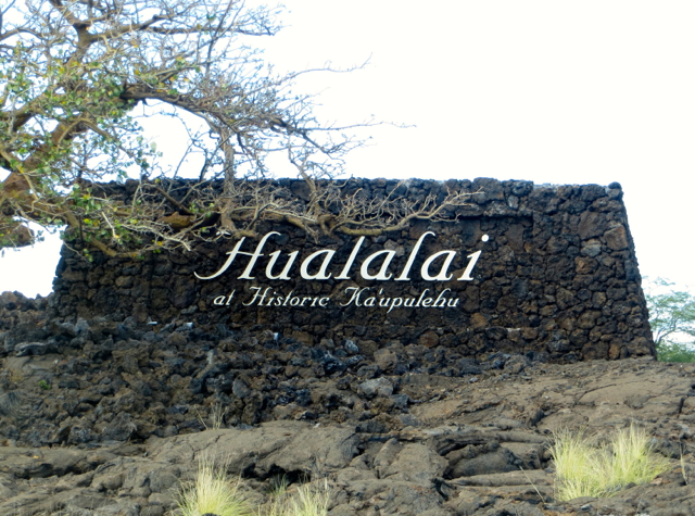 Four Seasons Hualalai Sign