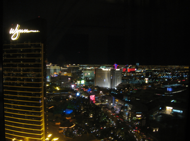 Panoramic Suite View at Night, Encore at Wynn Las Vegas