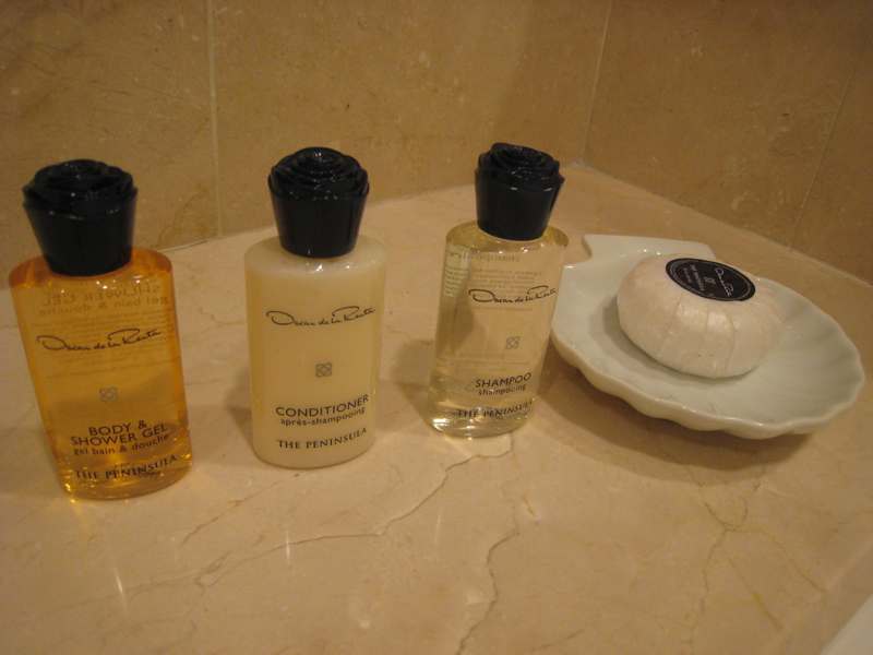 The Peninsula New York Review - Oscar de la Renta Bath Products