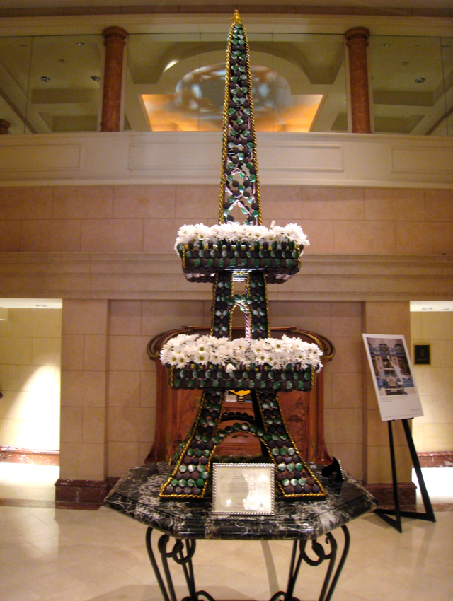 Eiffel Tower Celebrates the Opening of The Peninsula Paris