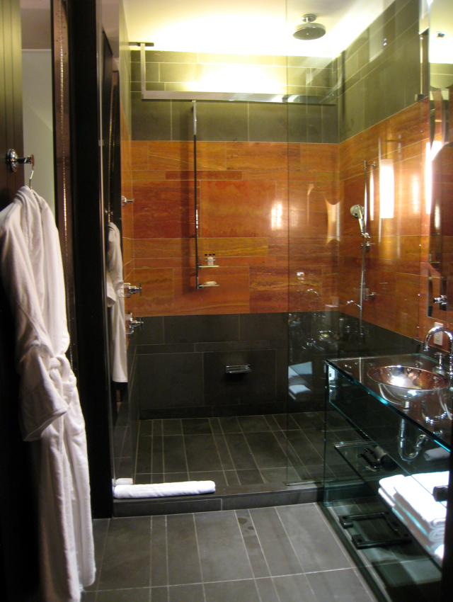 Review: Andaz 5th Avenue, NYC: Walk In Rain Shower