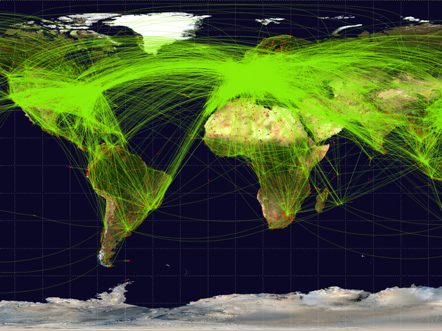 Original Airline Hubs By Airline And Alliance Airline Hub Map 