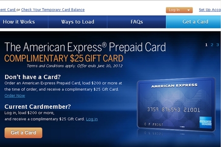 AMEX Prepaid Card: 5X Points and Free $25 AMEX Gift Card ...